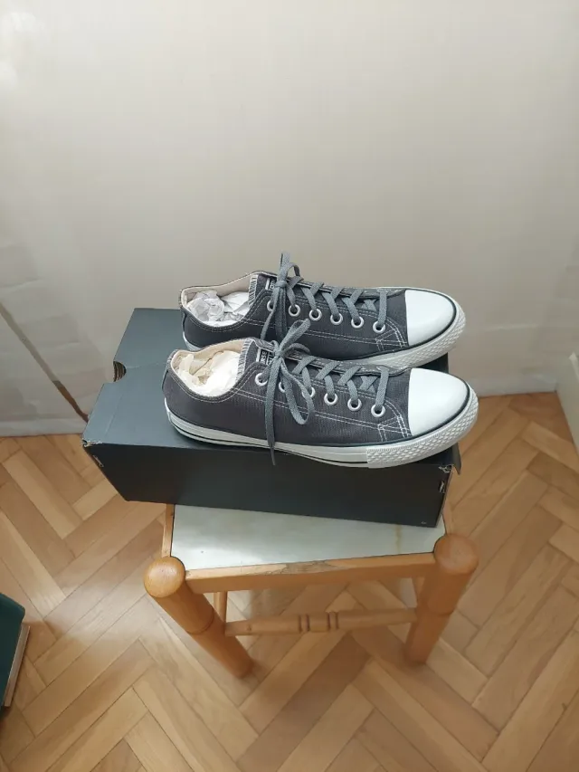Zapatillas Converse T40 Gris/Blanco