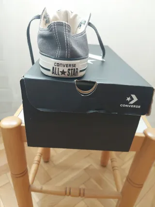 Zapatillas Converse T40 Gris/Blanco