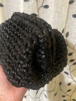 Clutch effetto pelle 16 cm