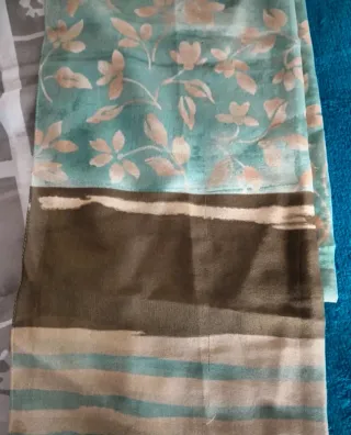 N.7 Sciarpe foulard fantasia e tinta unita