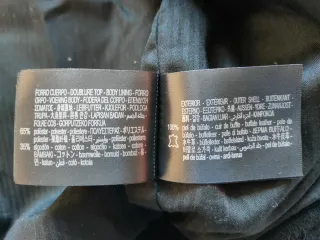 Chaqueta Zara ante búfalo negra