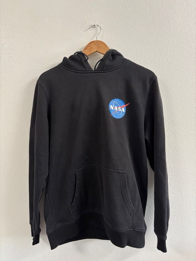 Sudadera Negra NASA