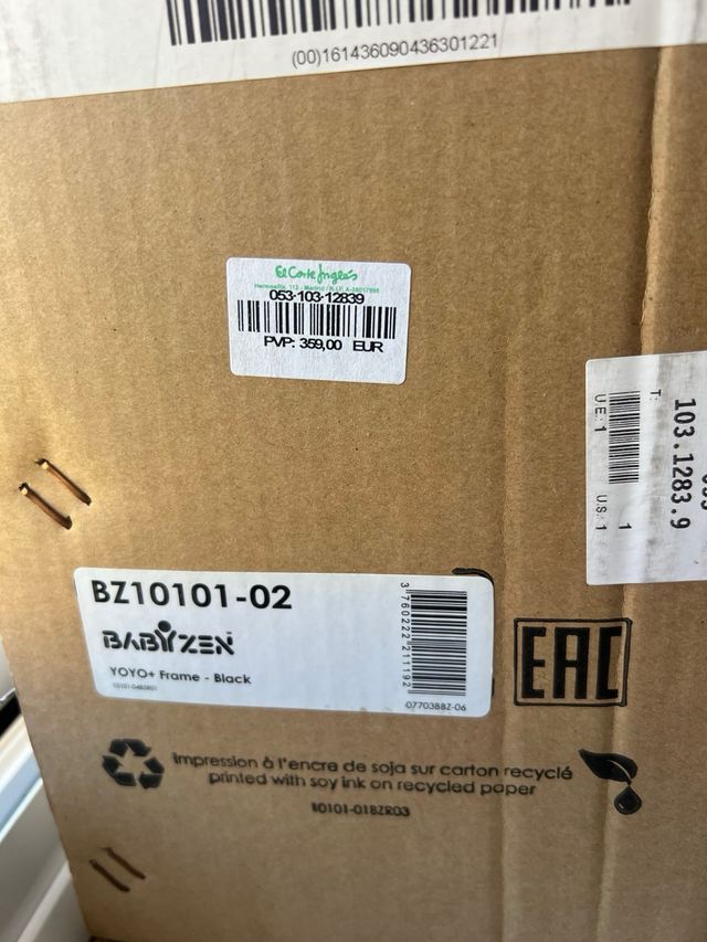Babyzen Yoyo+ Bolsa y Respaldo