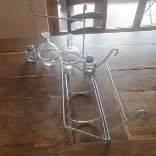 Porta olio e scottex da appendere