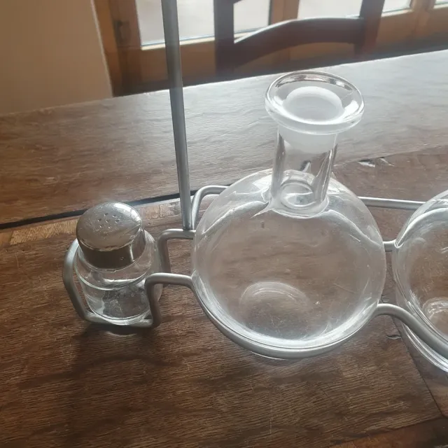 Porta olio e scottex da appendere