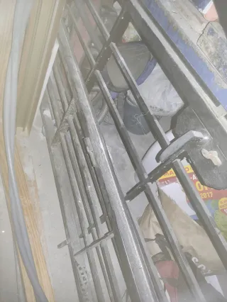 Cancelas de hierro macizas