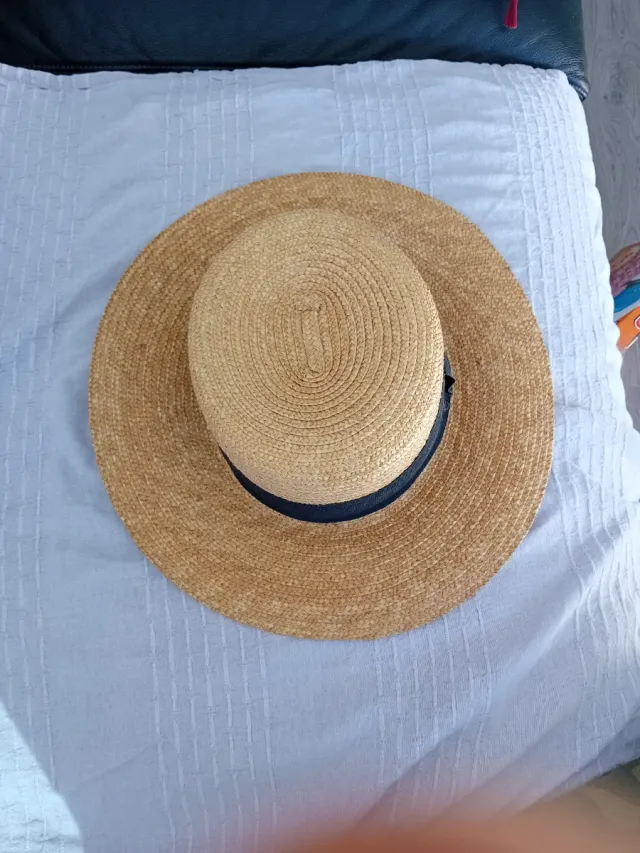Sombrero de paja mujer
