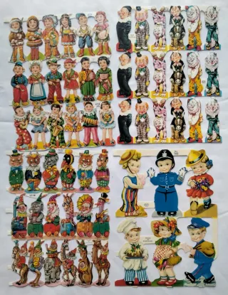 46 Láminas Cromos Ingleses Años 80