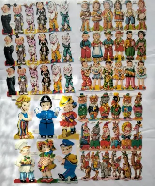 46 Láminas Cromos Ingleses Años 80