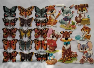 46 Láminas Cromos Ingleses Años 80