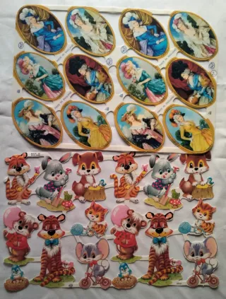 46 Láminas Cromos Ingleses Años 80