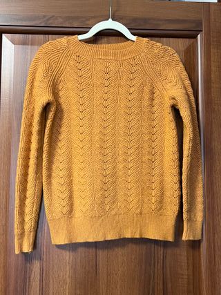 Maglione donna ocra S/M morbido