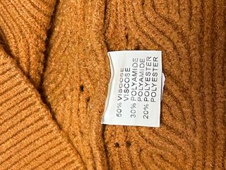 Maglione donna ocra S/M morbido