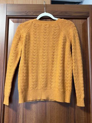 Maglione donna ocra S/M morbido