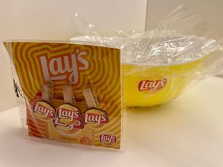 Set Ciotola + Mollette Patatine Lay’s Nuovo