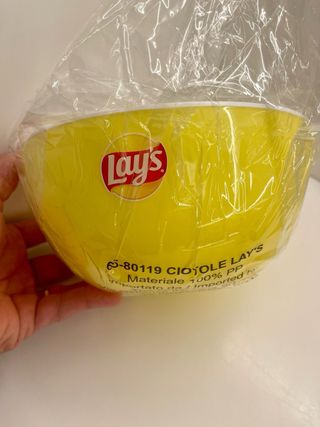 Set Ciotola + Mollette Patatine Lay’s Nuovo