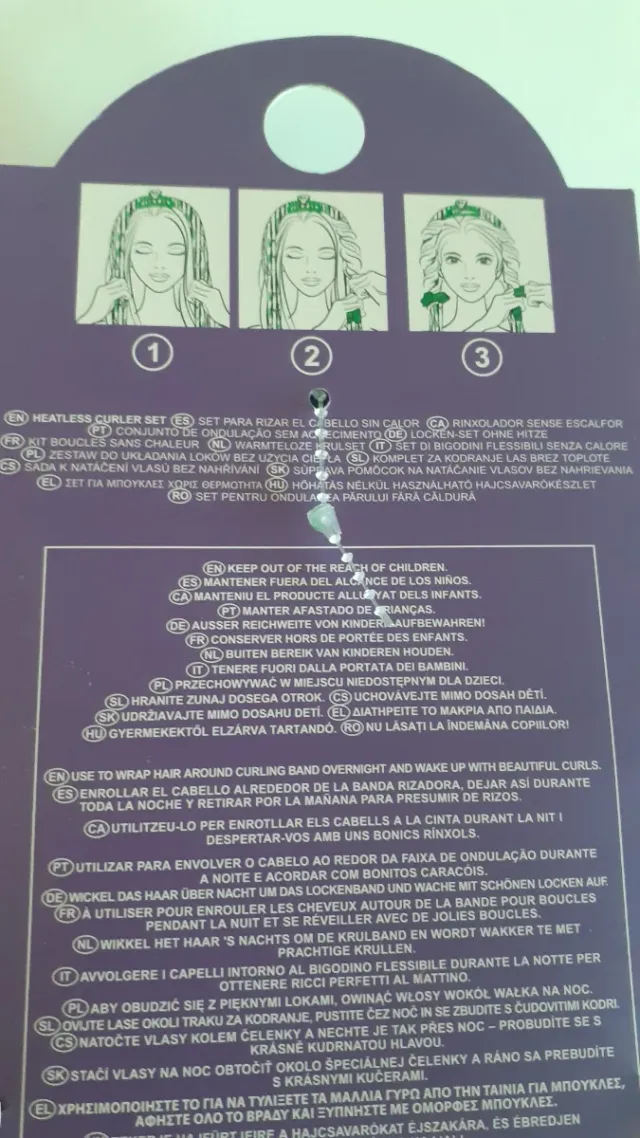 Set Rizar Pelo Sin Calor - Beetlejuice