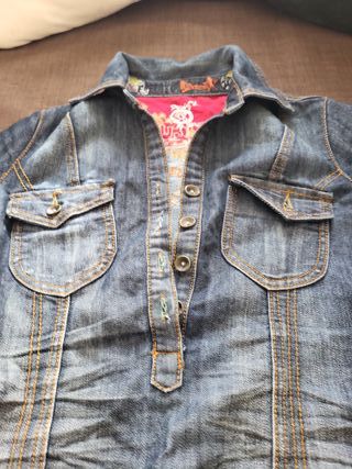 Vestido vaquero Desigual mujer talla 38