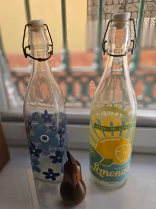 Espejo de tocador vintage madera y cajón