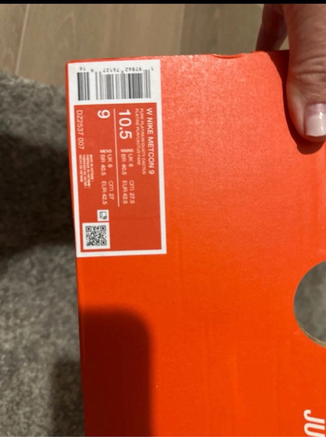 Nike Metcon 9 Talla 42.5 Nuevas