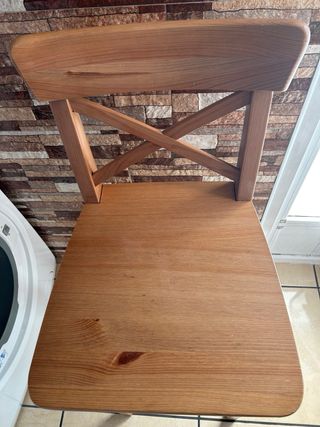 Sgabello Alto in Legno Ingolf Ikea