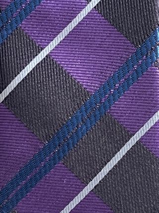 Cravatta slim uomo 5 cm fantasia righe