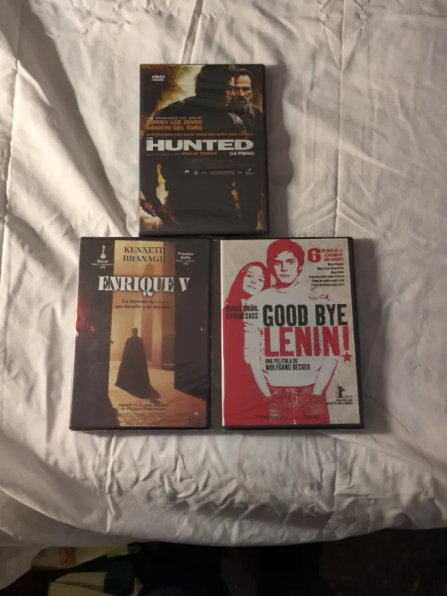 DVDs Hunted, Enrique V, Good Bye Lenin!