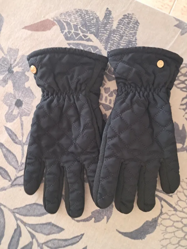 Guantes Tous Negro y Dorado