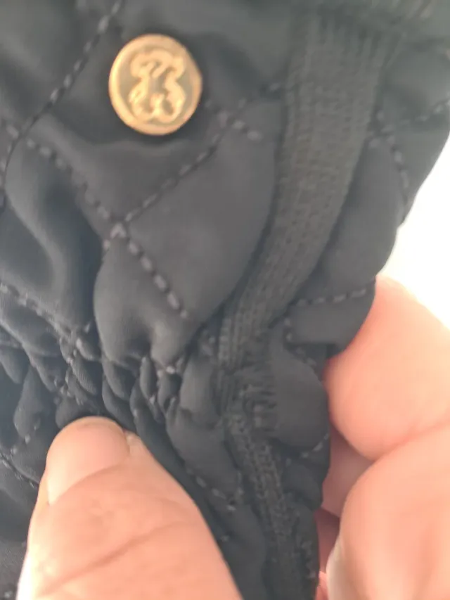 Guantes Tous Negro y Dorado