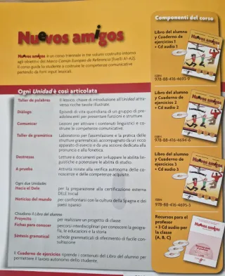 Nuevos amigos 1 + CD Audio