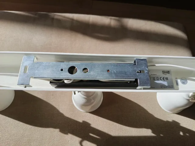 Lámpara de techo 3 focos blancos