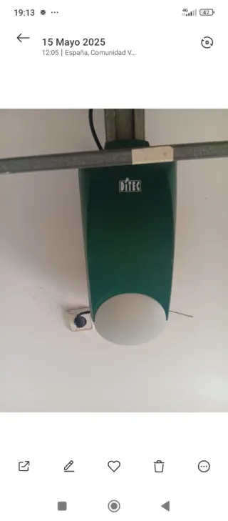 Puerta de cochera automática