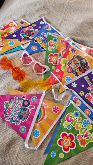 Artículos fiesta hippie