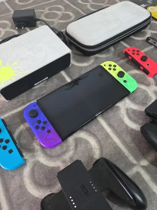 Nintendo Switch OLED versión Splatoon 3