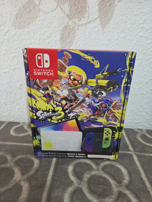 Nintendo Switch OLED versión Splatoon 3