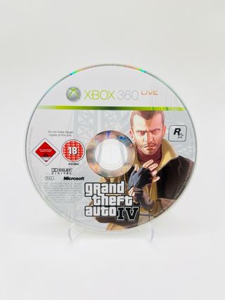 GTA 4 Xbox 360 Completo con Mappa e Manuale