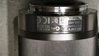 Obiettivo Sony 18-55mm f/3.5-5.6