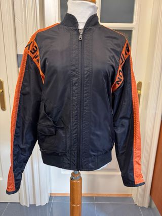 Cazadora Harley Davidson Moto Negra/Naranja