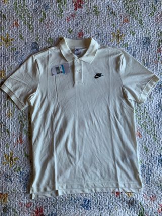 Polo Nike Club "White" (T. M)