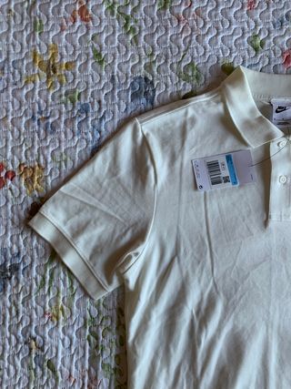 Polo Nike Club "White" (T. M)