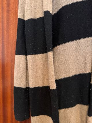Chaqueta punto Zara rayas M