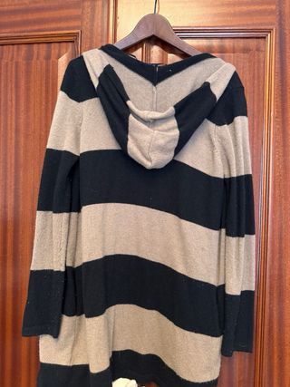 Chaqueta punto Zara rayas M