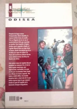 Capitán Marvel n°08: Odisea