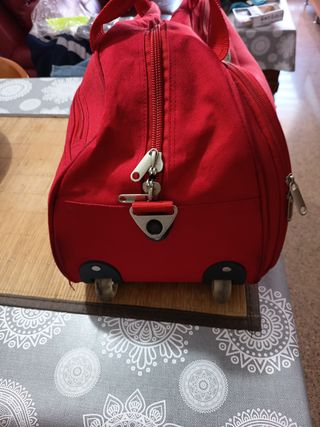 Mochila de viaje Delta Travel roja