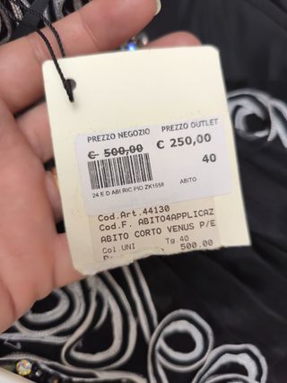 Abito da sera Angel&Tradition by Venus Bridal nero