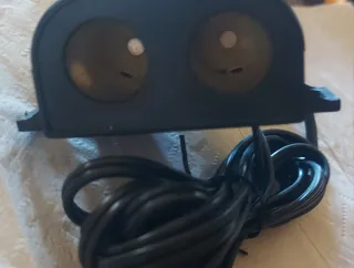 Adaptador 2 Tomas Coche. 12v