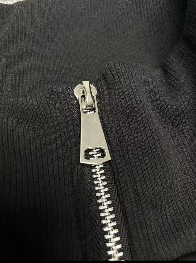 Sudadera Patagonia Media Cremallera Negra