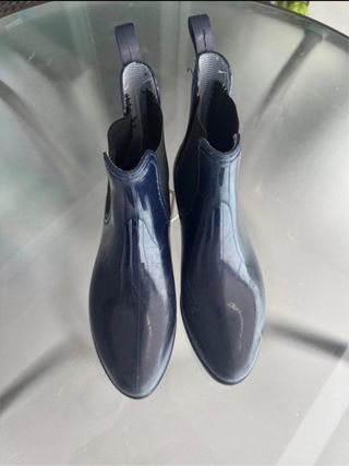 Botas de agua azul marino