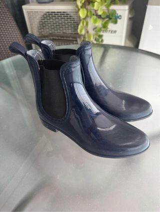 Botas de agua azul marino