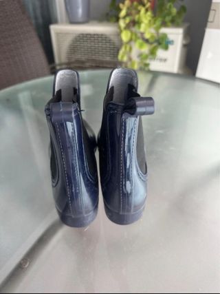 Botas de agua azul marino